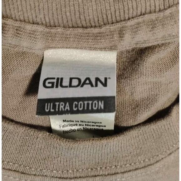 Y2K Lady Gaga Chromatica Ball Tour Summer 2022 Graphic T-Shirt Brown Size Medium - Picture 5 of 5